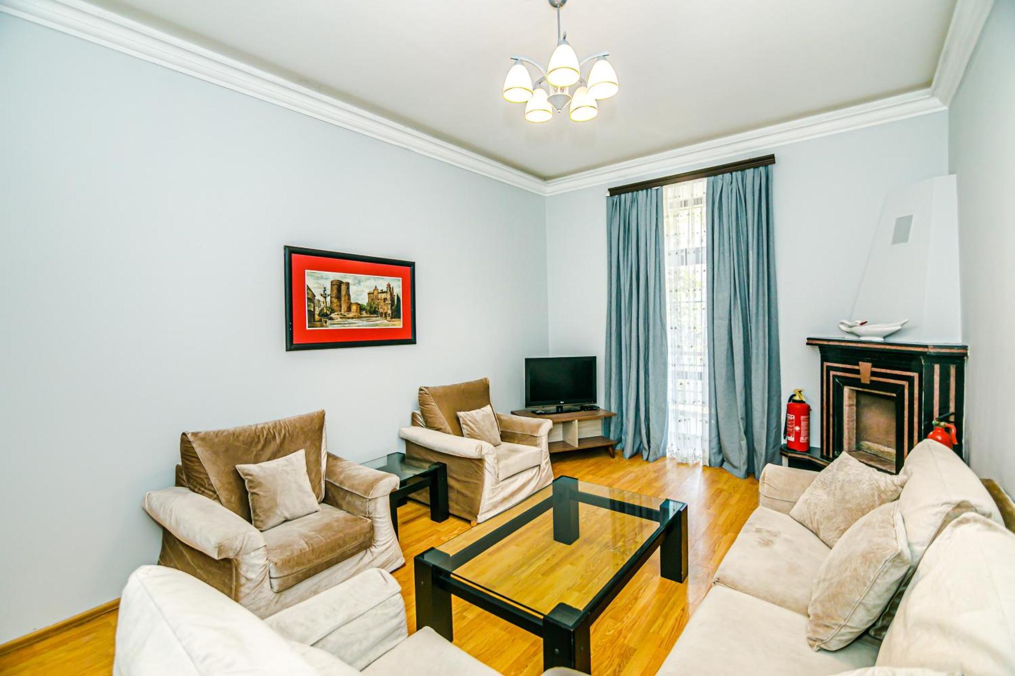 Azneft Royal Suite Apartment Sea View Baku Exteriör bild